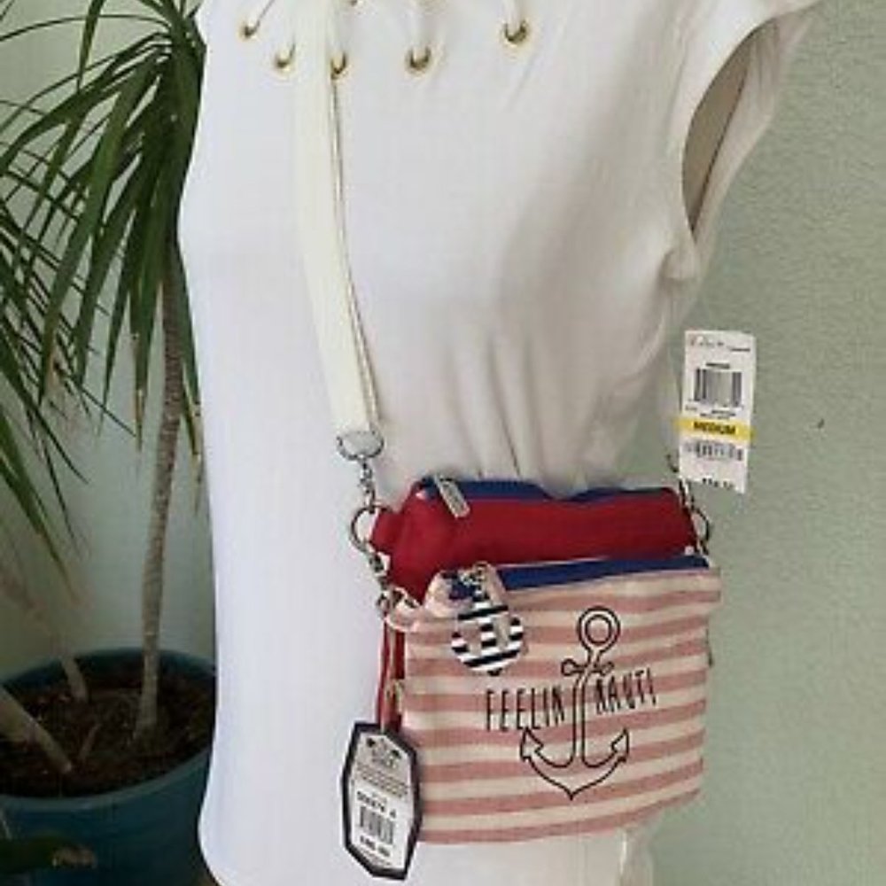 Sun & Sand feelin' nauti purse &  INC large top